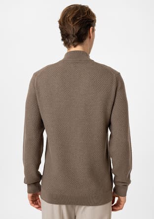 B34W40038 Erkek Bej Kazak - 2