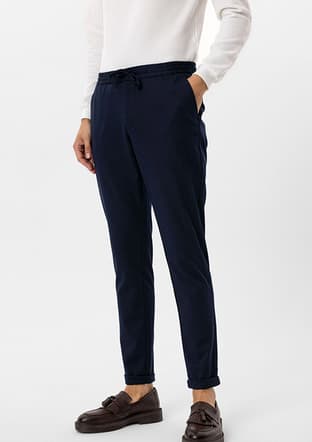 Pn2020500645 Erkek Lacivert Pantolon - 1