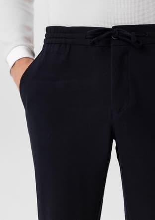 Pn2020500625 Erkek Lacivert Pantolon - 3