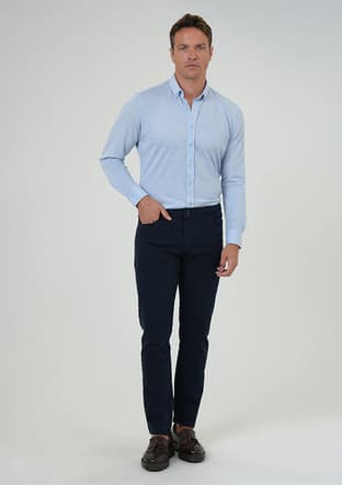 Pn2020500610 Erkek Lacivert Pantolon - 1