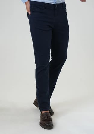 Pn2020500610 Erkek Lacivert Pantolon - 2
