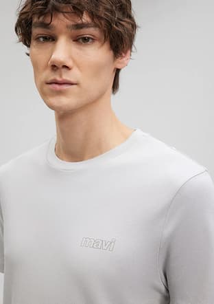 M0610360-70075 Erkek Gri T-shirt - 3