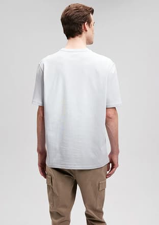 M0611924-70802 Erkek Mavi T-shirt - 2