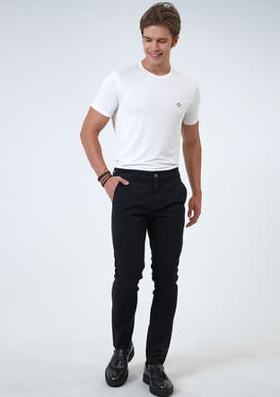B33W30010 Erkek Siyah Pantolon - 1