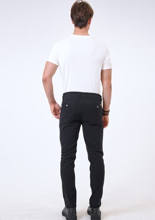 B33W30010 Erkek Siyah Pantolon - 3