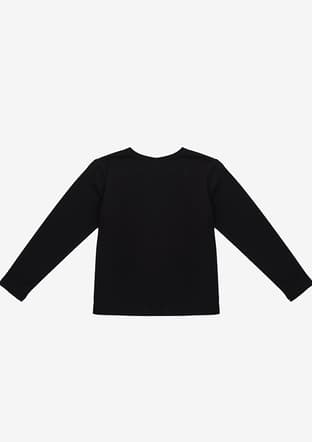 72385 Kız Çocuk Siyah T-shirt - 3