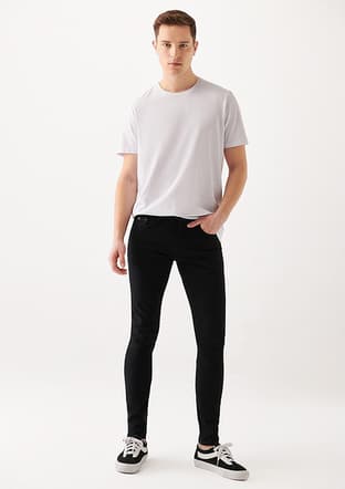M001030-32936 Erkek Çok Renkli Jean Pantolon - 2