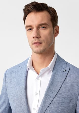 Ct2021600398 Erkek Mavi Ceket - 3