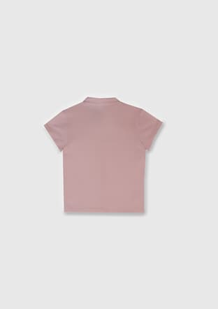 17066 Kız Çocuk Pembe T-shirt - 3