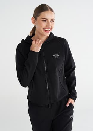 922436-2001 Kadın Siyah Sweatshirt - 1