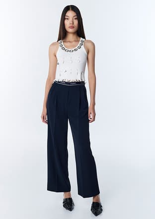 Ts1260003139 Kadın Lacivert Pantolon - 1