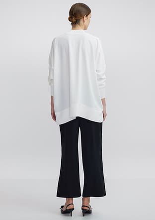 Iw6240006071 Kadın Beyaz Bluz - 4