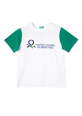 9165 Erkek Çocuk Beyaz T-shirt - 1