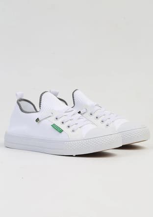 Bnı-10233 Kadın Beyaz Sneaker - 2