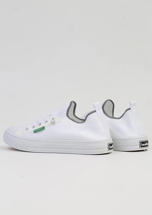 Bnı-10233 Kadın Beyaz Sneaker - 3