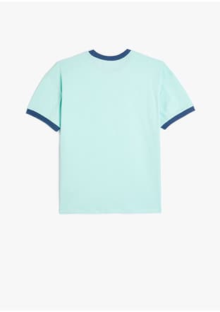 4Skb10265Tk Erkek Çocuk Yeşil Bisiklet Yaka T-shirt - 2