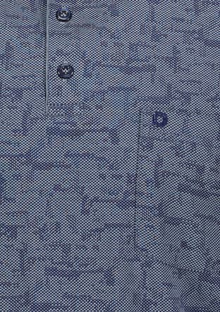 2417501 Erkek Lacivert Kısa Kol T-shirt - 3