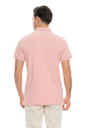 24Yjeeo04105 Erkek Pembe Polo Yaka T-shirt - 4