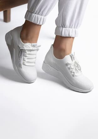 24Y301 By Kadın Beyaz Sneaker - 1