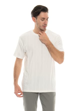 24Yjeeo04161 Erkek Beyaz Bisiklet Yaka T-shirt - 2