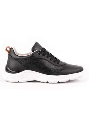 L4850 Ea Eva Antik Erkek Siyah Casual Ayakkabı - 1