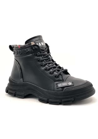 23Kz Fade Bot Kadın Siyah Bot - 1