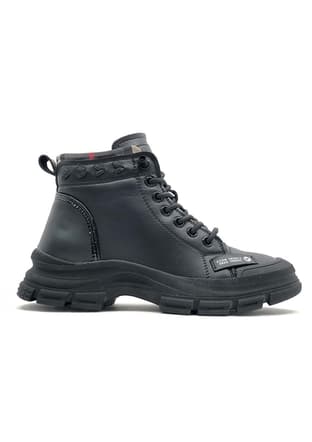 23Kz Fade Bot Kadın Siyah Bot - 2