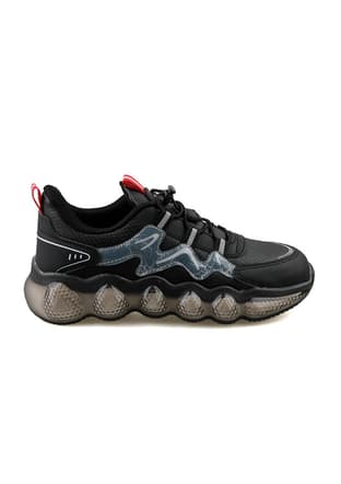 Fred Flt Unisex Çocuk Siyah Sneaker - 1