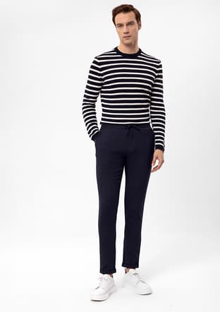 Pn2020500586 Erkek Lacivert Pantolon - 1