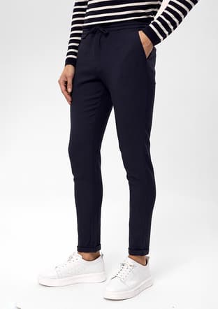 Pn2020500586 Erkek Lacivert Pantolon - 3