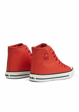 Bn-30727 Kadın Kırmızı Casual Ayakkabı - 3