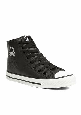 Bn-30727 Kadın Siyah Casual Ayakkabı - 2