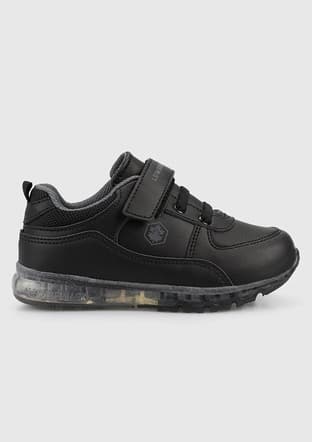A10139304412010 Erkek Genç Siyah Sneaker - 1