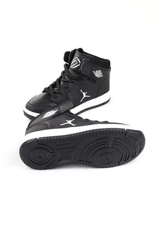 Haykat Uzun Flt Unisex Çocuk Siyah Sneaker - 4