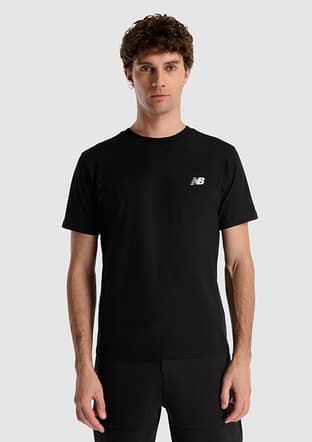- MNT1537-BK Erkek Siyah Baskılı T-Shirt - 2