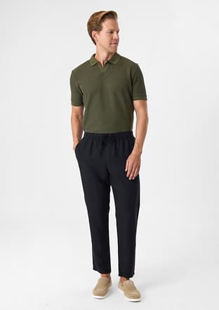 B35S33001 Erkek Siyah Jogger Pantolon - 1