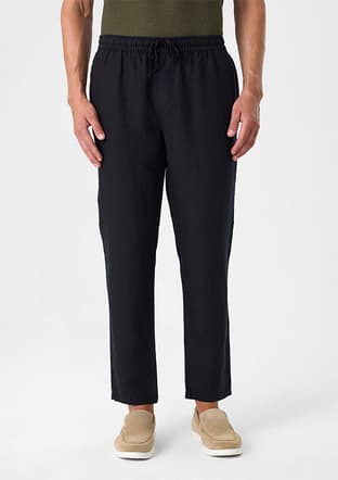 B35S33001 Erkek Siyah Jogger Pantolon - 4