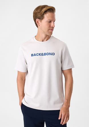 BTS1008500000 Erkek Gri Basic T-Shirt - 1
