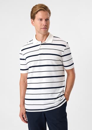 BTS1007200000 Erkek Beyaz Polo Yaka T-Shirt - 1