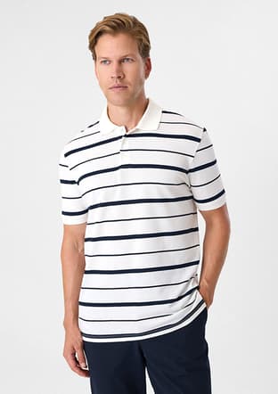 BTS1007200000 Erkek Beyaz Polo Yaka T-Shirt - 3