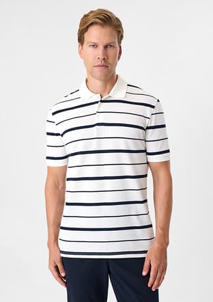 BTS1007200000 Erkek Beyaz Polo Yaka T-Shirt - 4