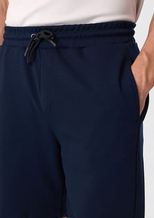 B35S36010 Erkek Lacivert Örme Pantolon - 5