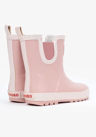 Hrbftw700 Unisex Çocuk Pembe Yağmur Çizmesi - 3