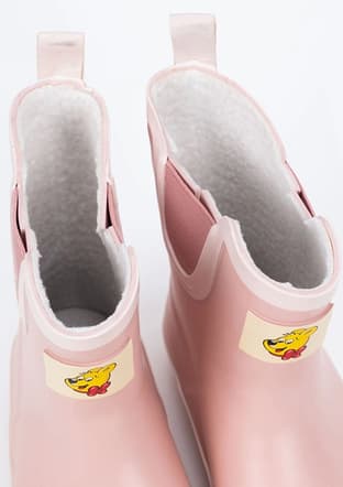 Hrbftw700 Unisex Çocuk Pembe Yağmur Çizmesi - 4
