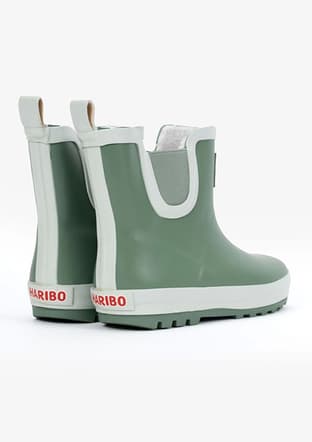 Hrbftw700 Unisex Çocuk Yeşil Yağmur Çizmesi - 3
