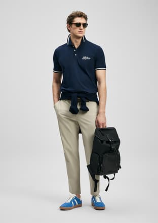 Artos - 111040249 Erkek Lacivert Polo Yaka T-Shirt - 3
