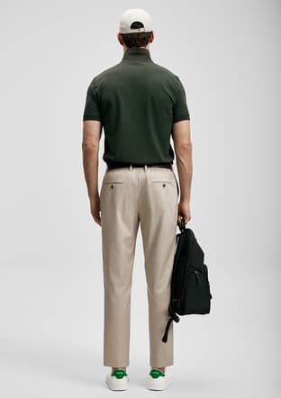 Brady - 111040245 Erkek Haki Polo Yaka T-Shirt - 2