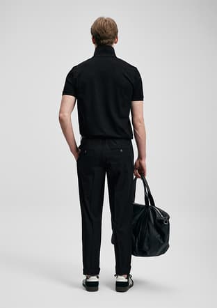 Carter - 111040233 Erkek Siyah Polo Yaka T-Shirt - 2
