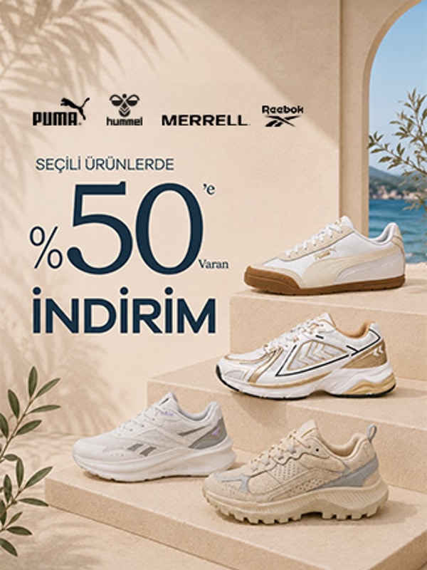 Seçili Spor Markalarında %50'ye Varan İndirim