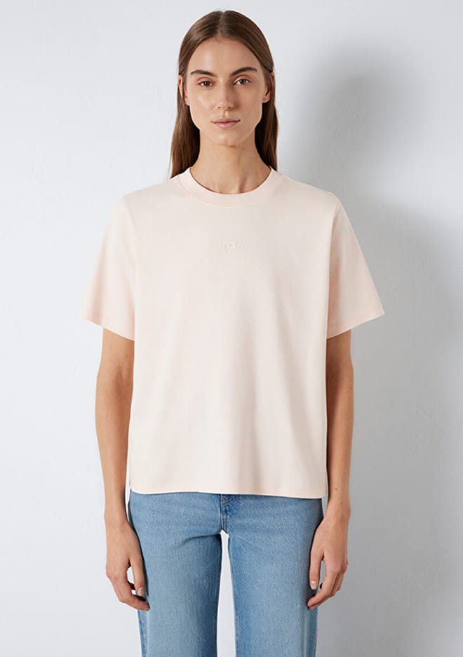 M1612829-71121 Kadın Baskılı T-Shirt